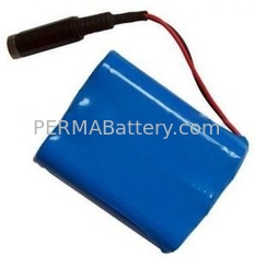 China High Quality Li-ion 18650 11.1V 3.4Ah Battery Pack with full Protection and Connector supplier