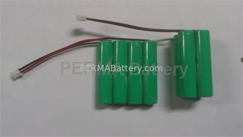 China Rechargeable Battery Pack NiMH AAA 4.8V 1000mAh with Connector supplier