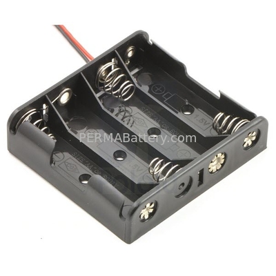 China Battery Holder for 4pcs AA Batteries supplier