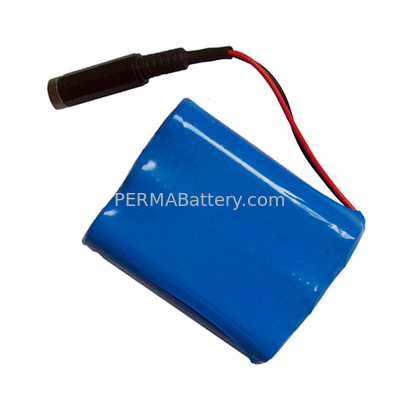 China High Quality Li-ion 18650 3.7V 7.8Ah battery pack with PCB and DC Connector supplier