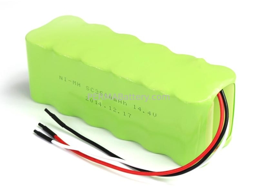 China Rechargeable NiMH SC 14.4v 3500mAh Battery Pack with Various Terminals supplier