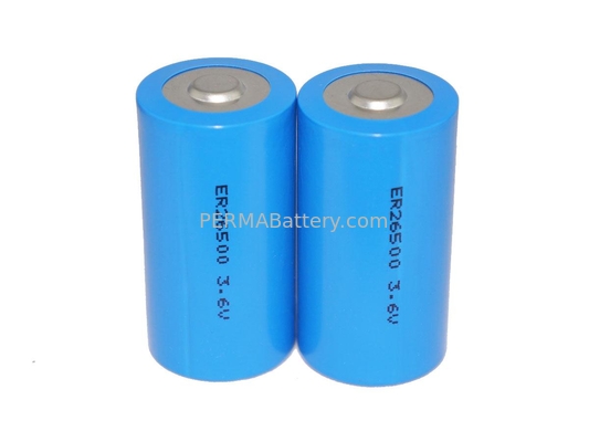 China Primary Lithium ER26500 3.6V 9000mAh Battery supplier