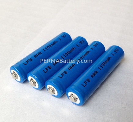 China Primary Lithium LFB10450 AAA 1.5V 1100mAh battery supplier
