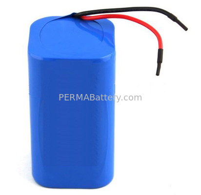 China High Quality Li-ion 18650 14.8V 2.6Ah Battery Packs with Protection and Flying Leads supplier