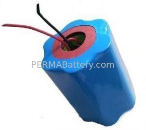 China High Quality Li-ion 18650 22.2V 3.4Ah Battery Pack with full Protection and Flying Leads supplier