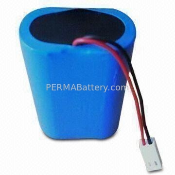 China High Qualified Li-ion 18650 7.4V 3.4Ah Battery Pack with PCB and Connector supplier