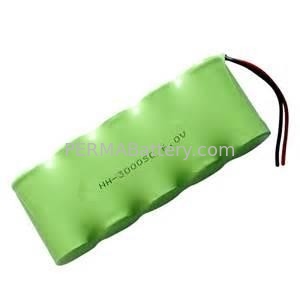 China Rechargeable NiMH SC 6V 3000mAh Battery Pack with Flying Leads supplier
