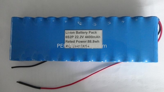 China High Quality Li-ion 18650 22.2V 4.4Ah Battery Pack mde of Samsung 18650 supplier
