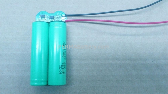 China Top Quality Li-ion 18650 7.4V 2.2Ah Battery Pack with full Protection and Flying Leads supplier
