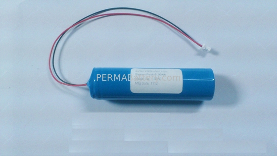 China High Quality Li-ion 18650 3.7V 2200mAh battery pack with PCB and JST Connector supplier
