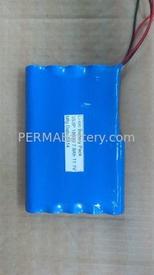 China Top Quality Li-ion 18650 3S3P 11.1V 7.8Ah Battery Pack with PCM and Leading Wires supplier