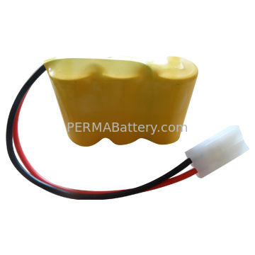 China Rechargeable Ni-CD SC 3.6V 1800mAh Battery Pack with Connector supplier