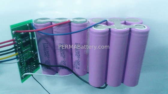 China Li-ion 18650 3S3P 11.1V 7.8Ah Battery Pack with PCM and Leading Wires supplier