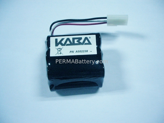 China Alkaline A502238 Battery Pack with Connector for Electric Door Locks supplier