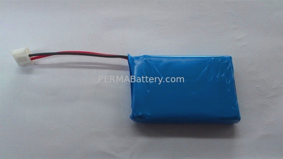 China Rechargeable Li-Polymer 523450 7.4V 1000mAh battery pack with PCB and Connector supplier
