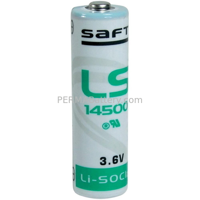 China SAFT LS14500 AA 3.6V 2600mAh Battery supplier
