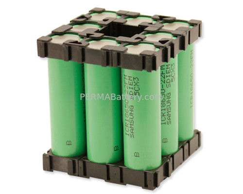 China Best Li-ion Battery Pack 18650 3.7V 17.6Ah with PCM and Plastic Holder supplier