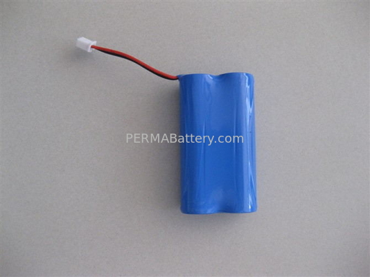 China High Quality Li-ion 18650 2S1P 7.2V 3400mAh battery pack with PCB and DC Connector supplier