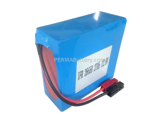 China Li-FePO4 12V 27000mAh Battery Pack with PCB and Connectors for Solar Lights supplier