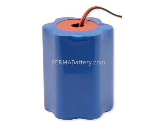 China Rechargeable battery pack Li-ion 18650 7.4V 10200mAh with Protection PCB supplier