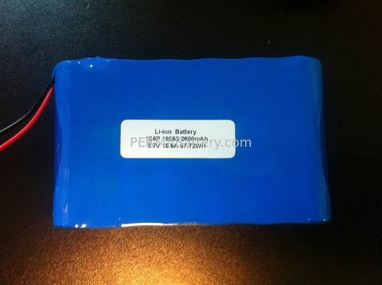 China Best Battery Pack Li-ion 18650 3.7V 15.6Ah with built-in protection PCM supplier